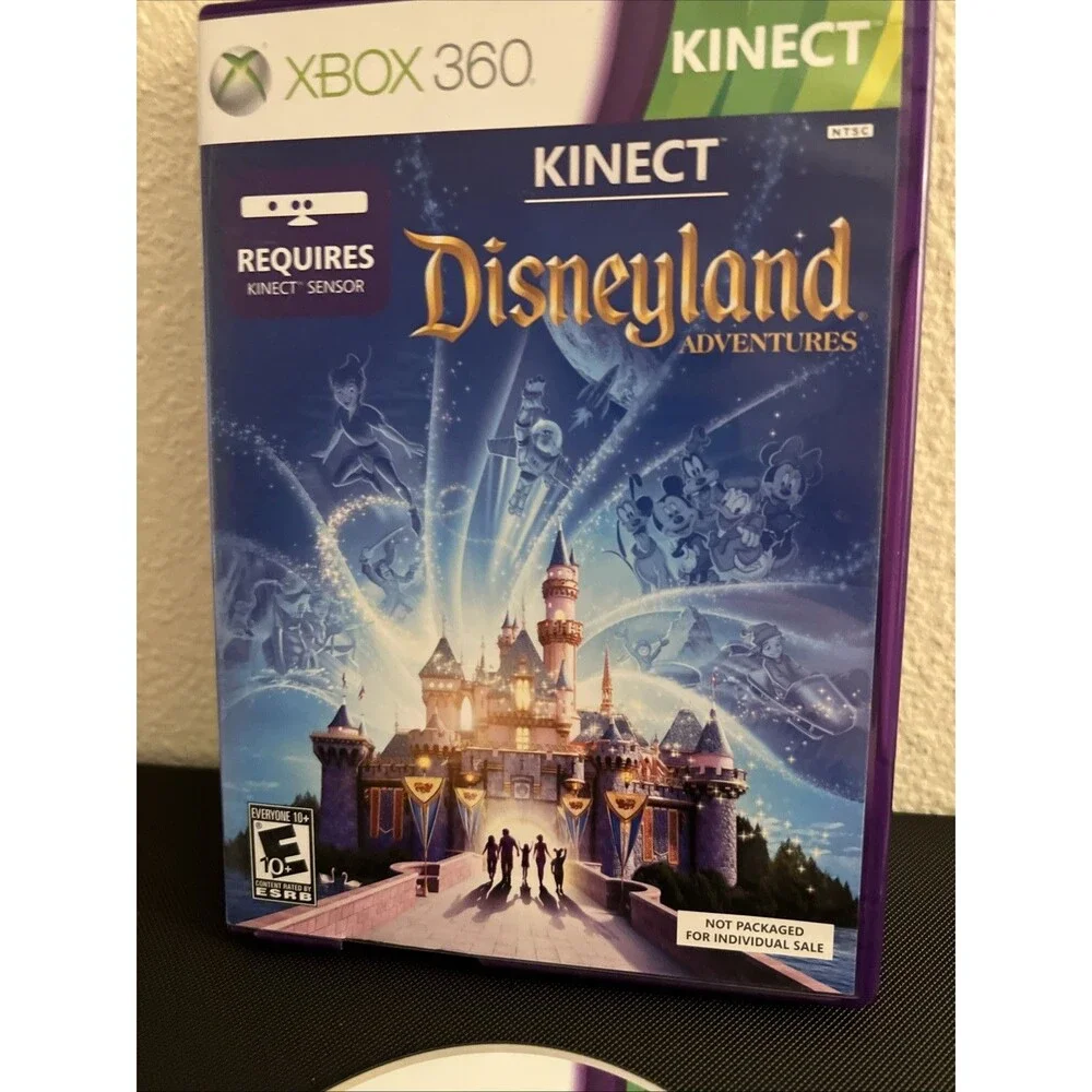 Kinect Disneyland Adventures Xbox 360 - Game & Case